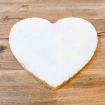 Heart marble serving board