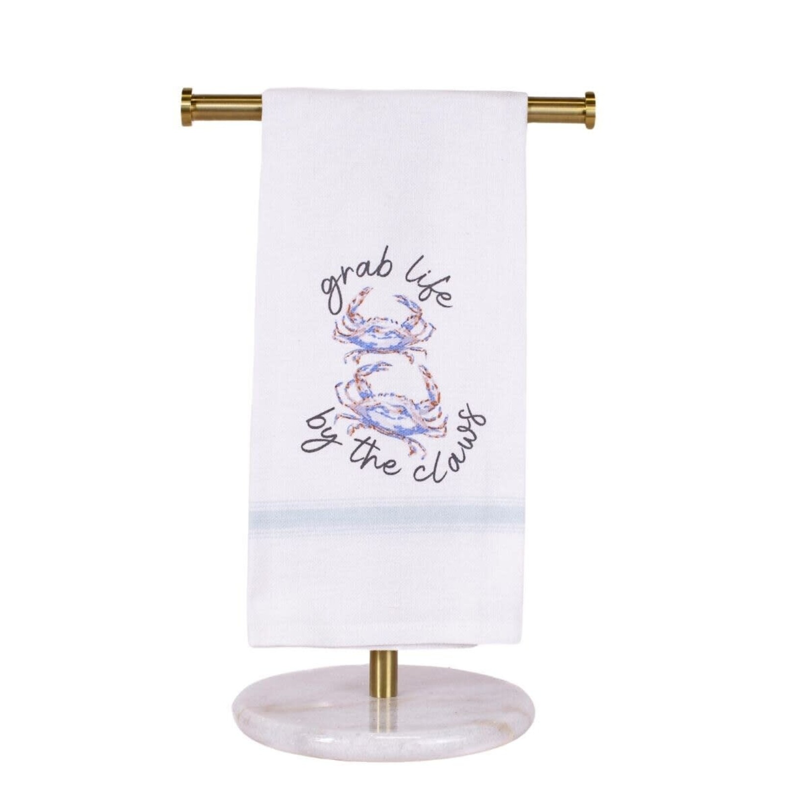 Grab Life by the Claws hand towel