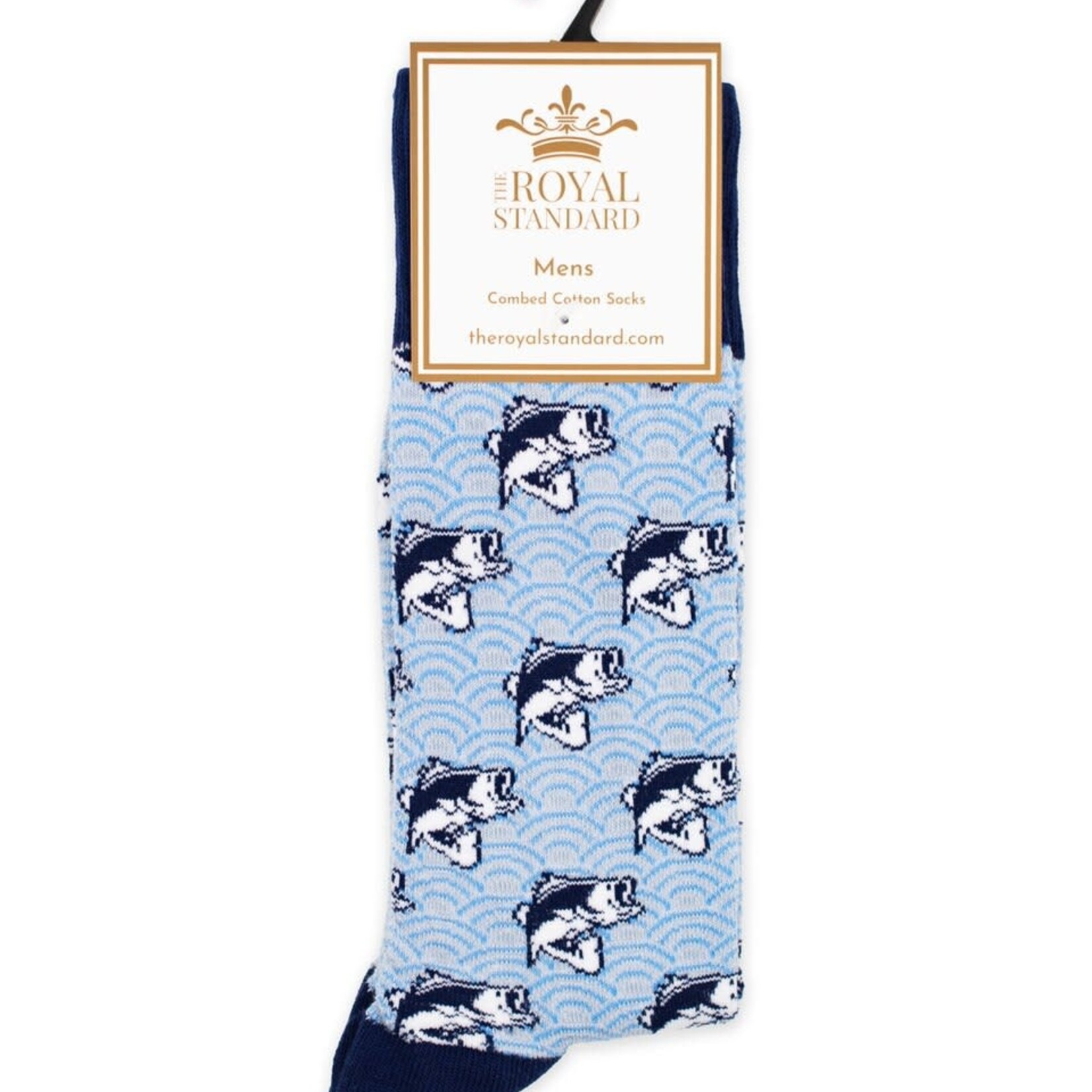 Men's  I'd rather be fishing socks