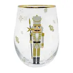 nutcracker stemless wine