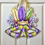 CARNIVAL MASK DOOR HANGER