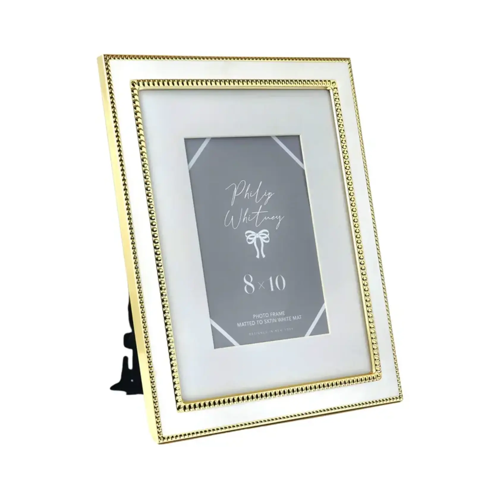 WHITE PHOTO FRAME 8X10