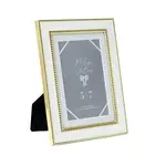 WHITE PHOTO FRAME 5X7