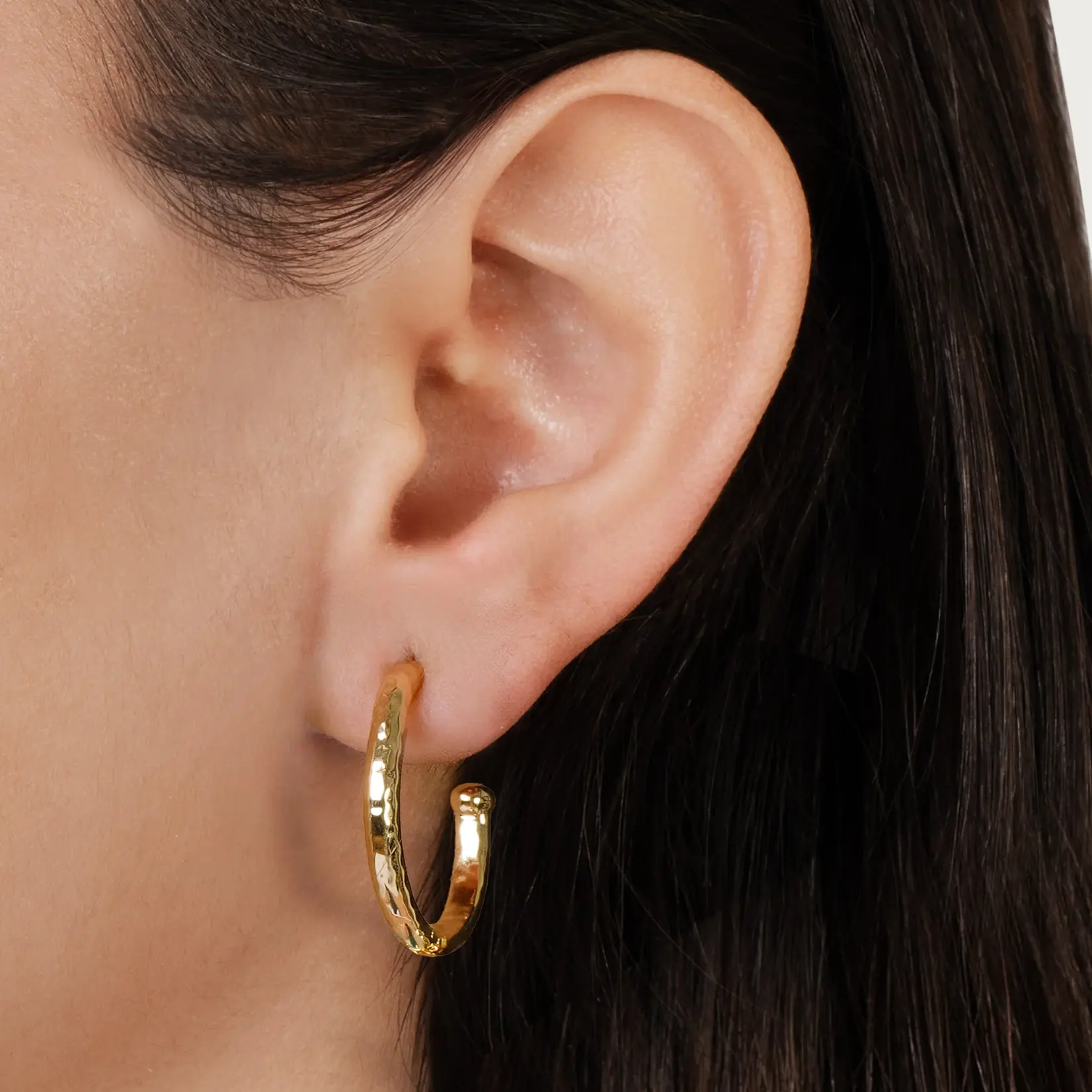 Farrier Charm Hoop, Medium