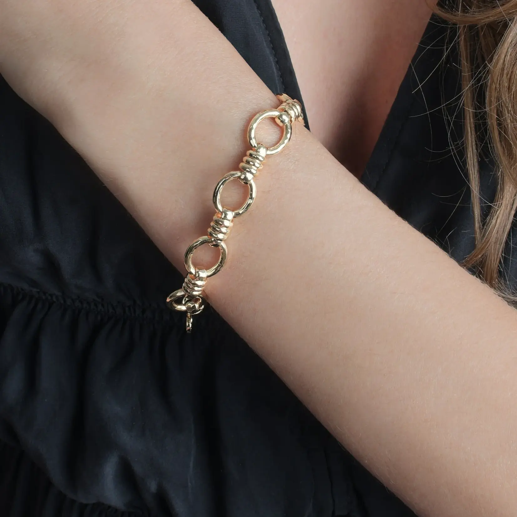 Neptune Chain Bracelet Gold
