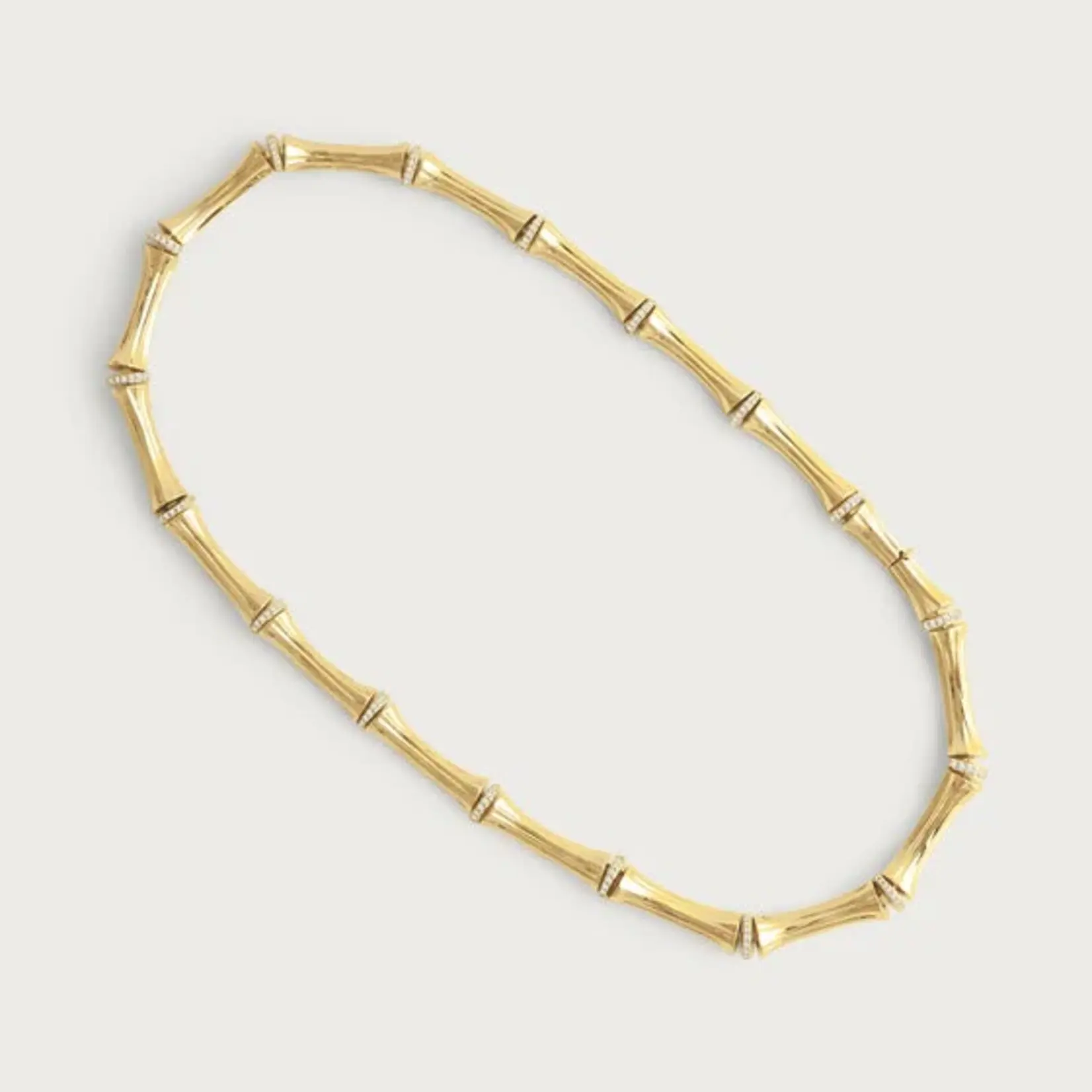 Bamboo Gold Necklace