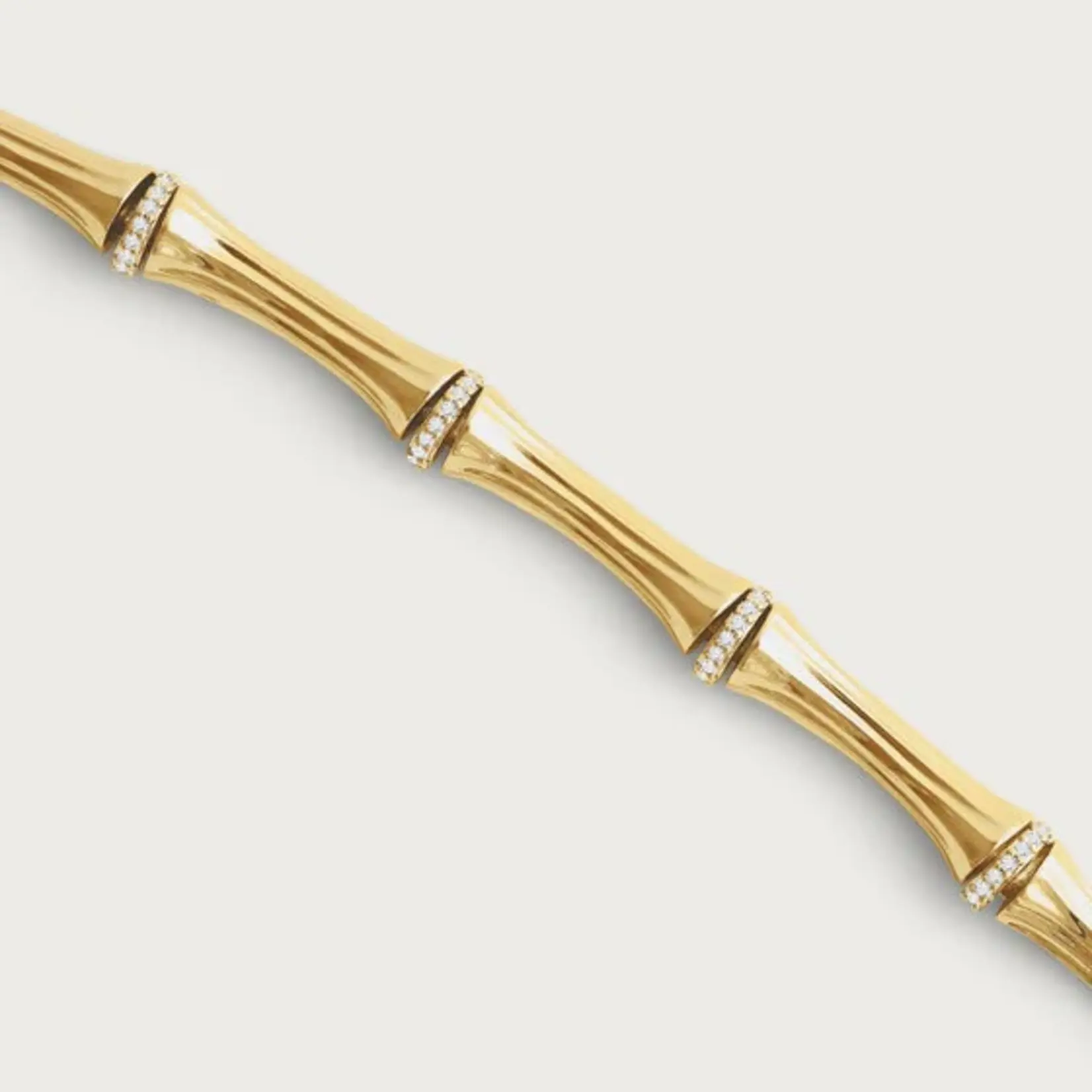 Bamboo Gold Necklace