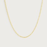 Molten Double Bead Chain Gold