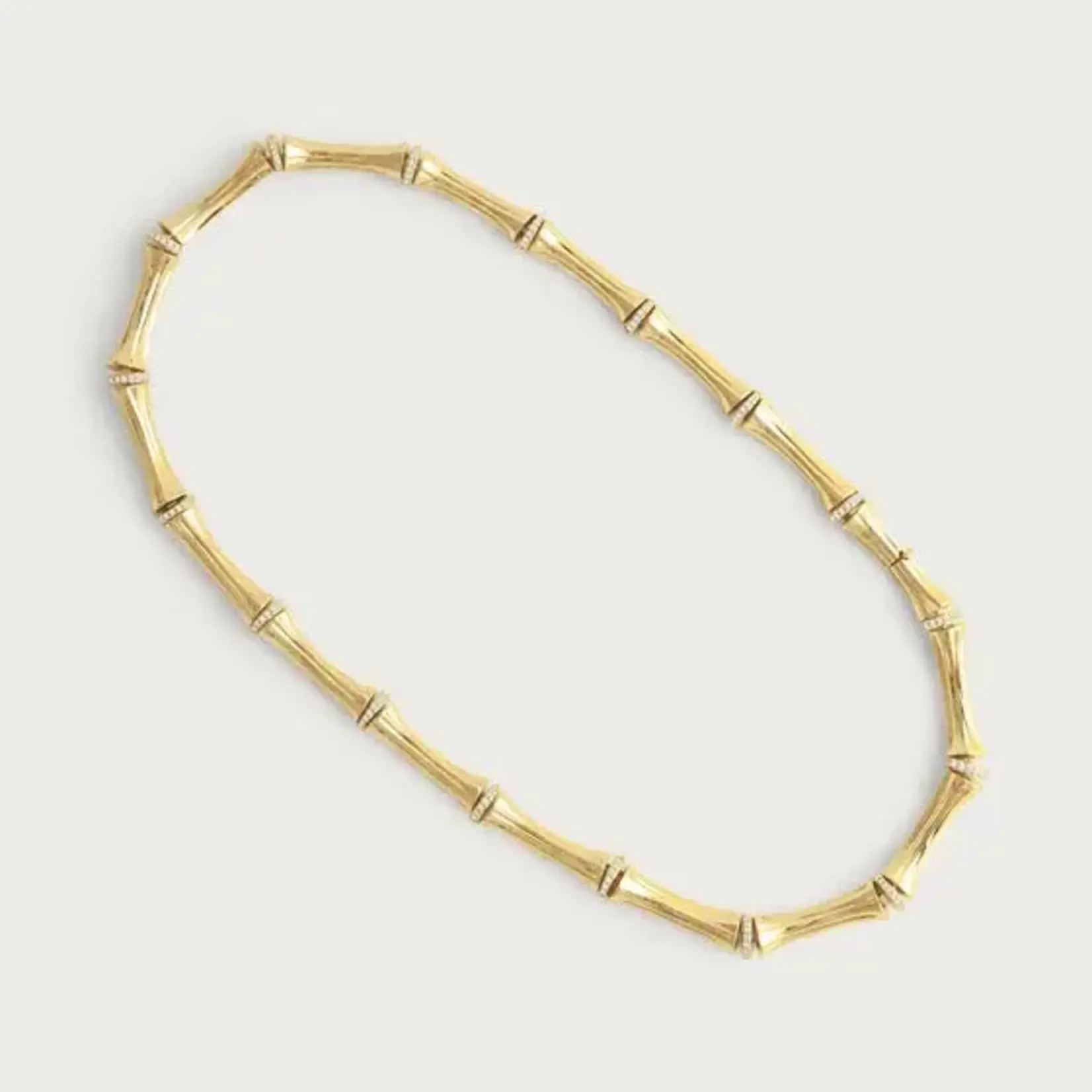 Bamboo Gold Necklace