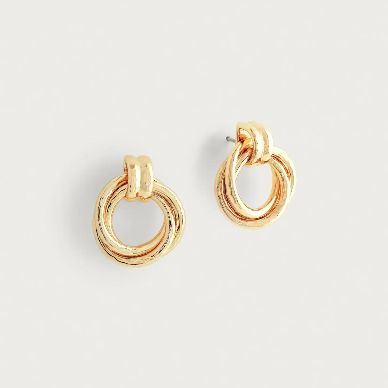 Neptune Triple Ring Earrings