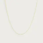 Simple Chain Necklace, Gold