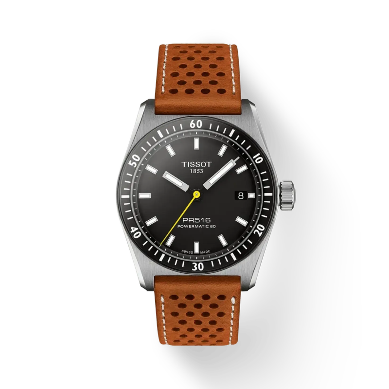Tissot PR516 38mm BN LTH BK IND