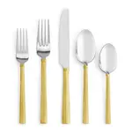 Michael Aram Wheat Gold 5-Piece Flatware Set