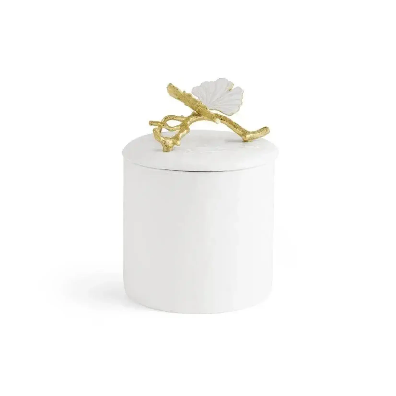 Butterfly Ginkgo Porcelain Canister Small
