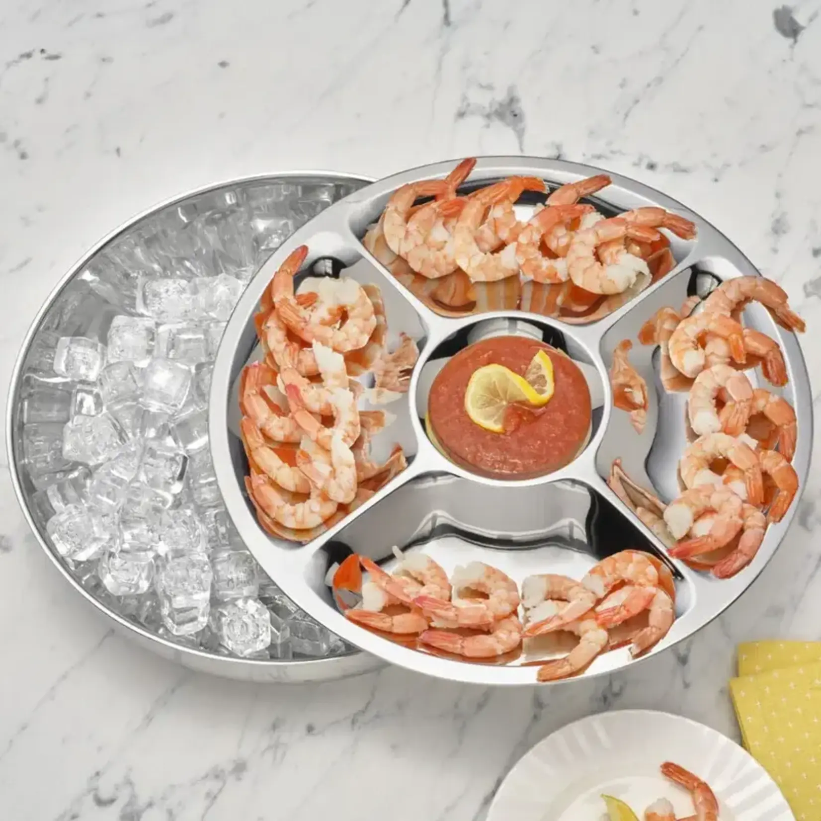 Luxe 2 Piece Chip and Dip Serving Tray
