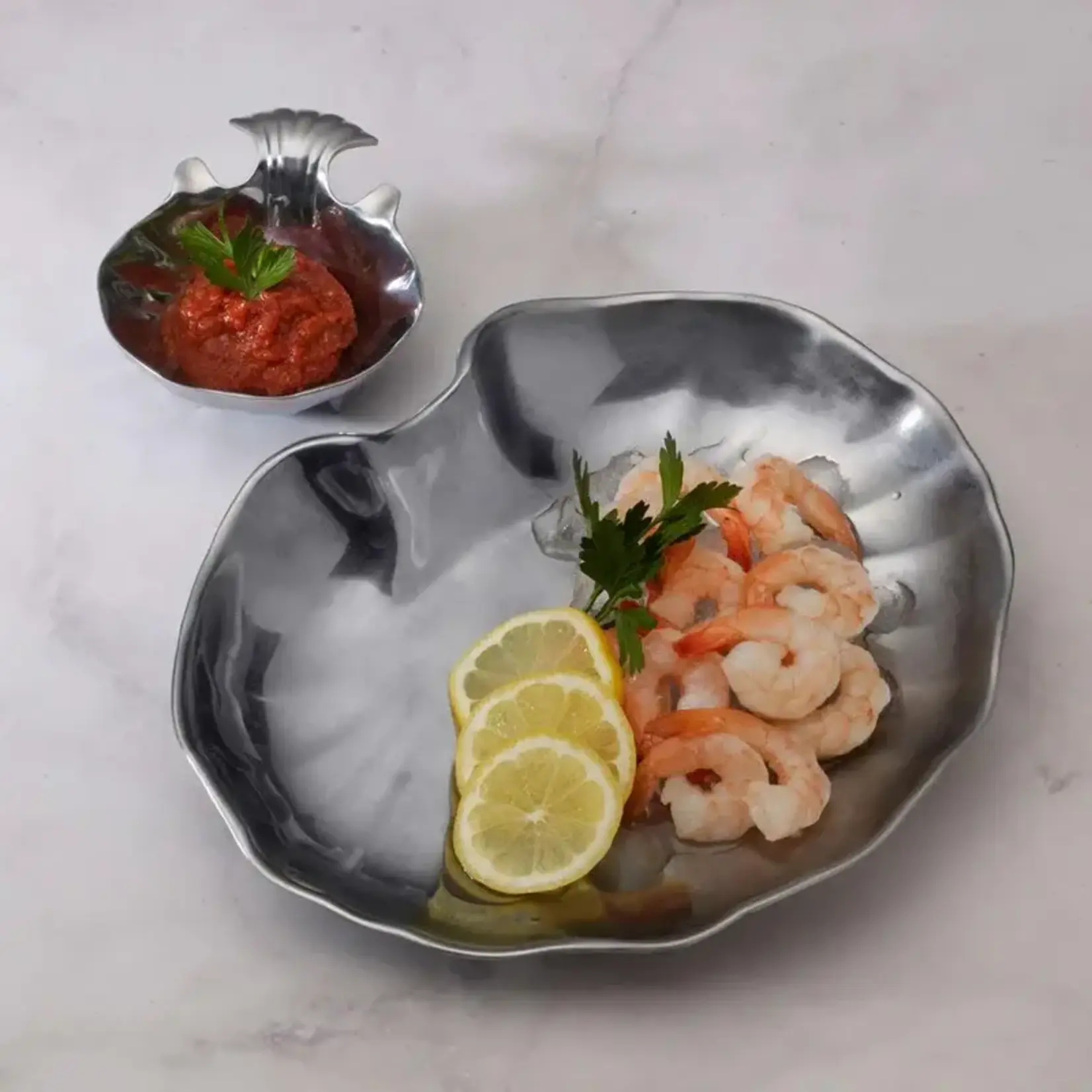 Shell Small Chip and Dip Bowl