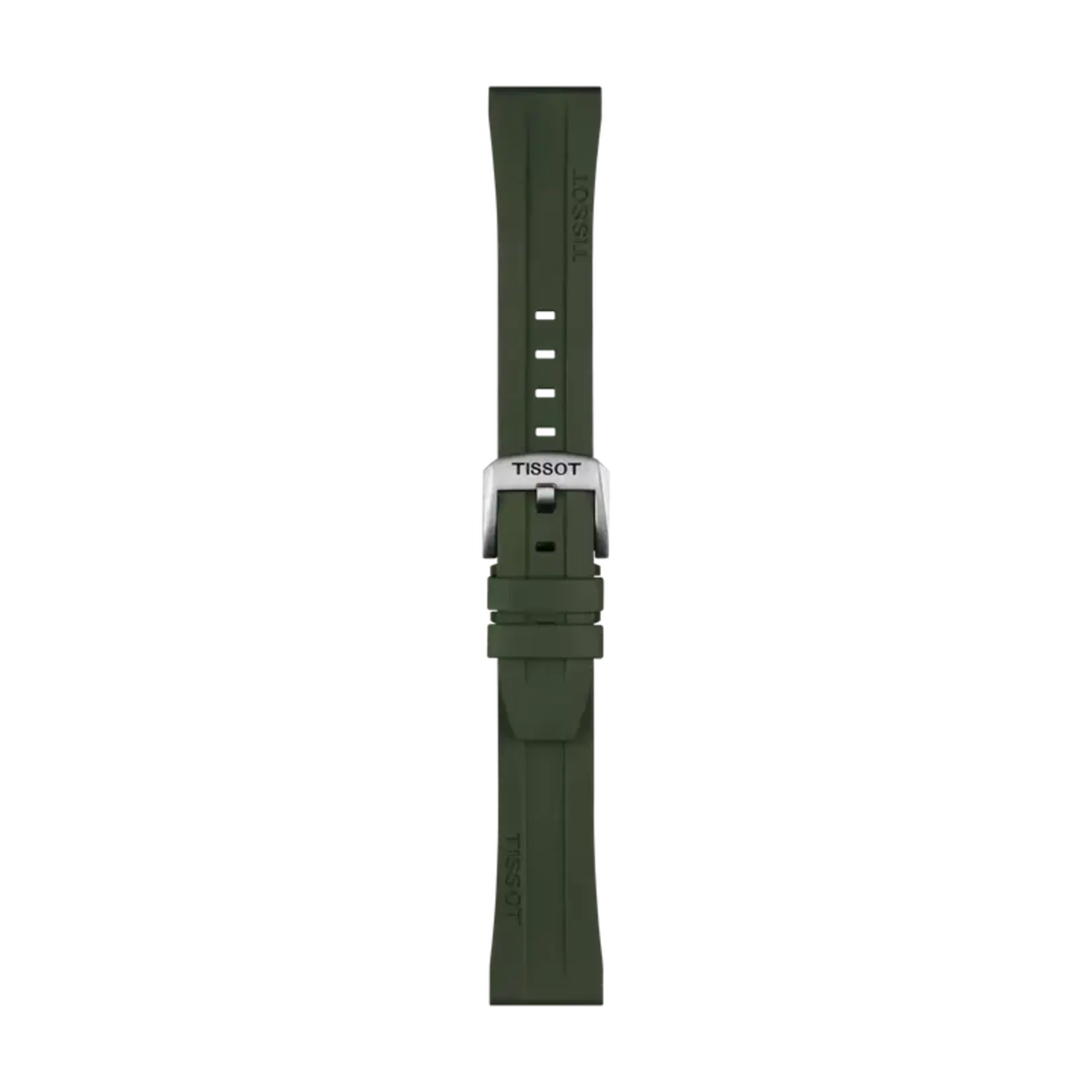 Tissot Official Khaki Rubber Strap Lugs 20mm