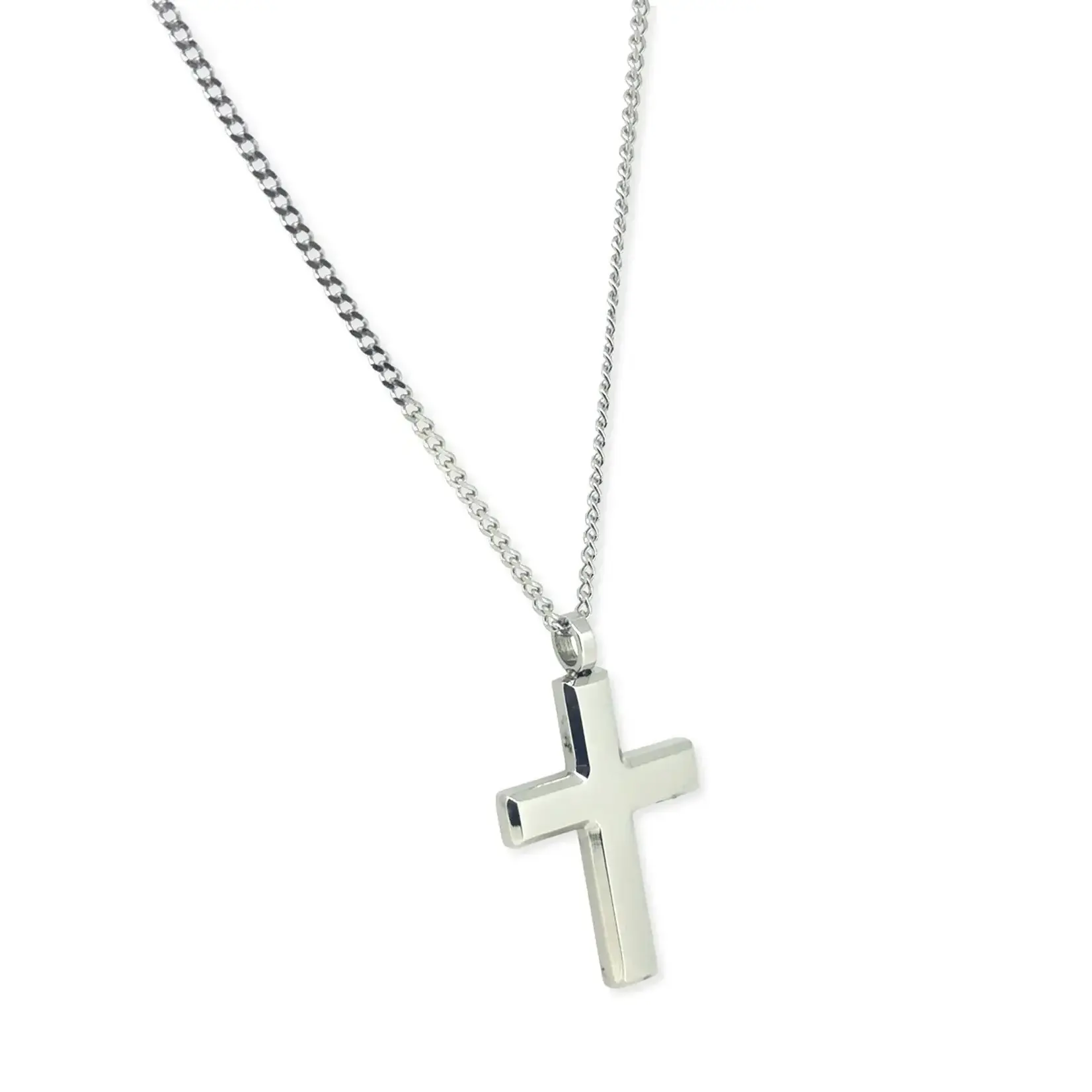 Wide Polished Cross