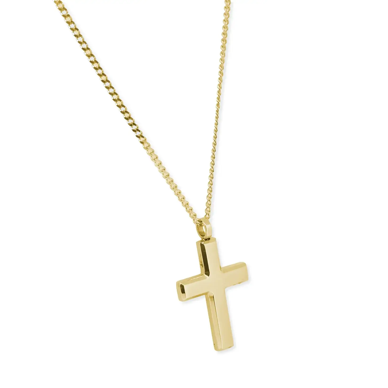 Wide Polished Cross