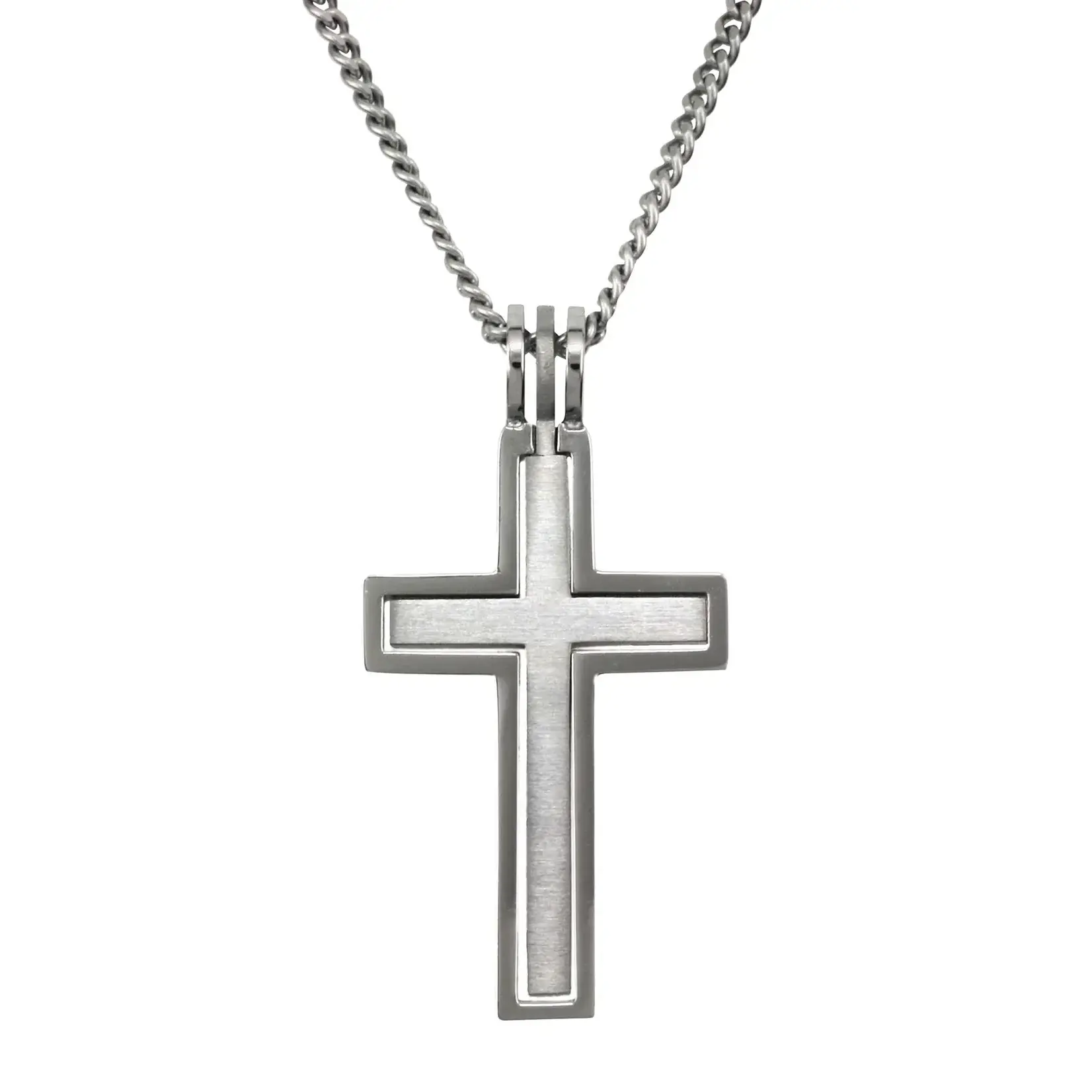 Legere  Two Part Florentine and Polished Cross