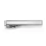 Polished Tie Bar with Lined Border