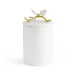 Butterfly Ginkgo Gold Porcelain Canister Medium