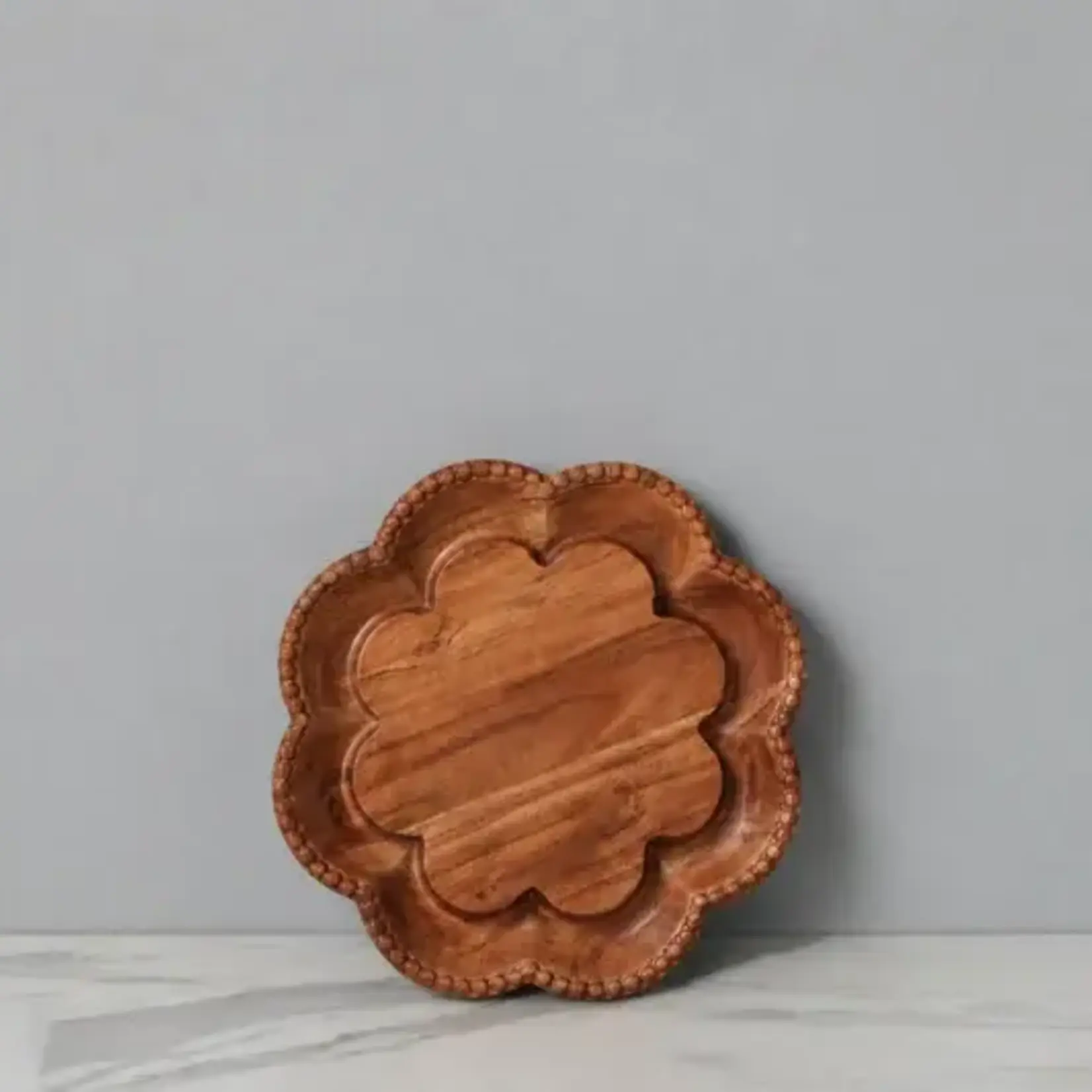 Vintage Bread Board scalloped