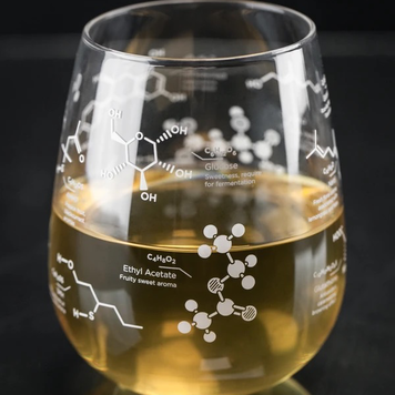 drinkware white wine molecule stemless glass