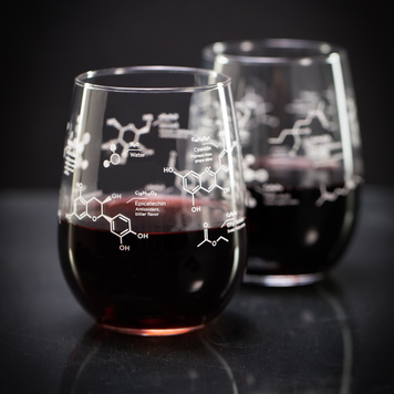 glass new wine molecule stemless glass