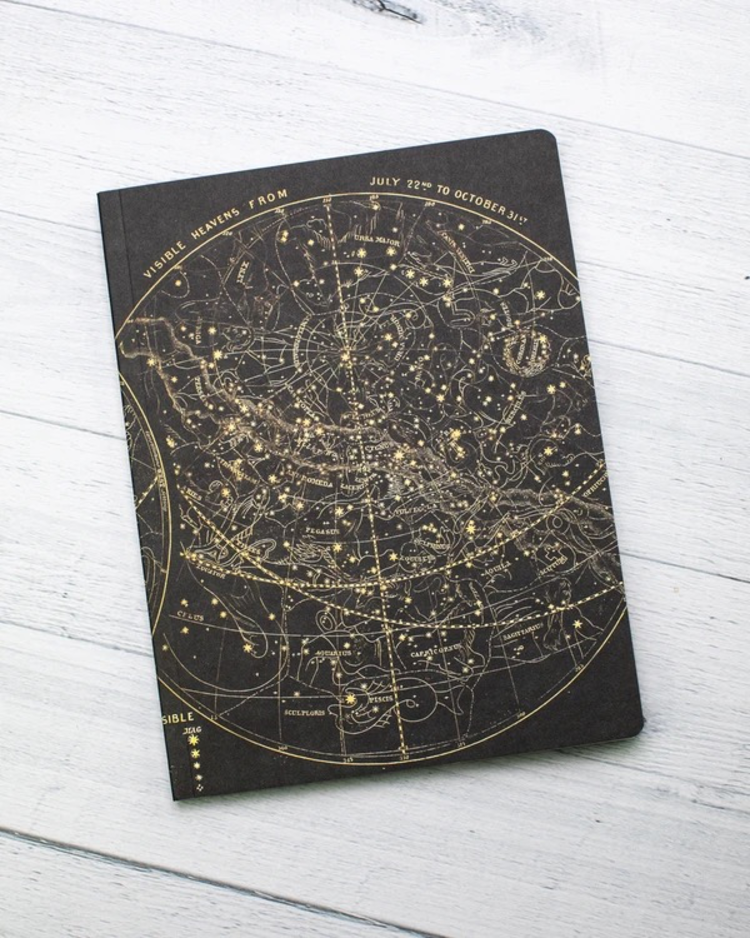 drinkware astronomy star chart notebook