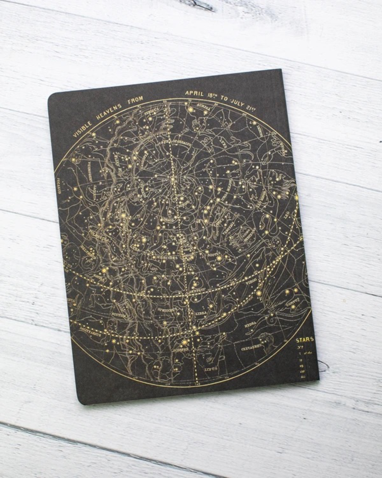 drinkware astronomy star chart notebook