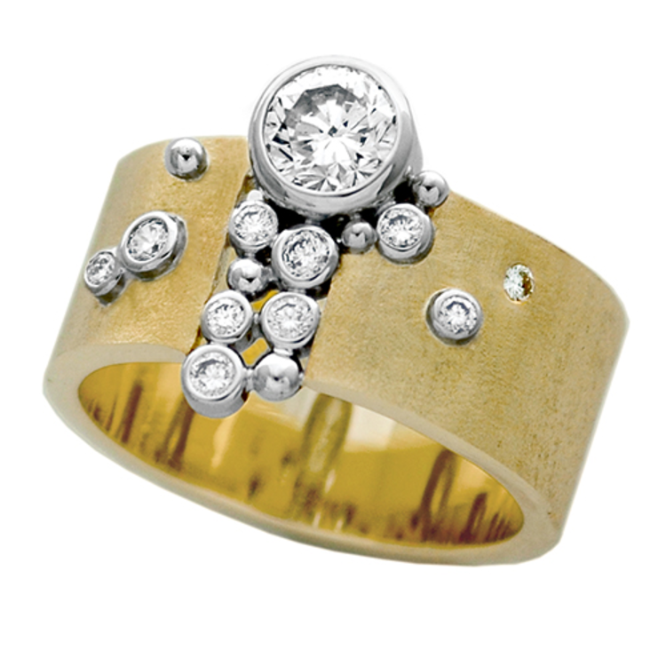 gap fade .73ct diamond gap fade hybrid