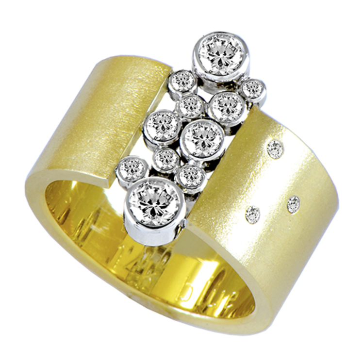 gap 0.83cttw diamond gap stack