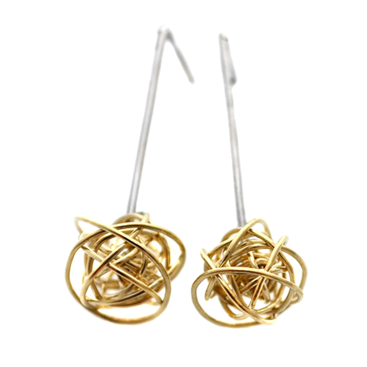 earrings mini inconceivable yellow gold drops