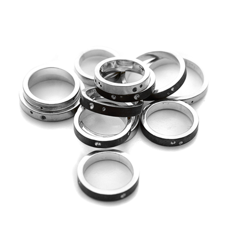 rings iota ring carbon narrow