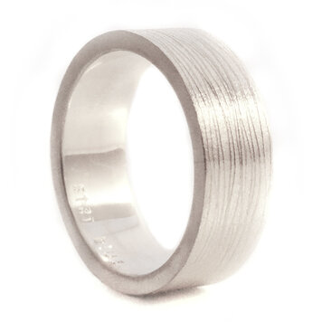 rings hydrogen wide horizontal scratch band