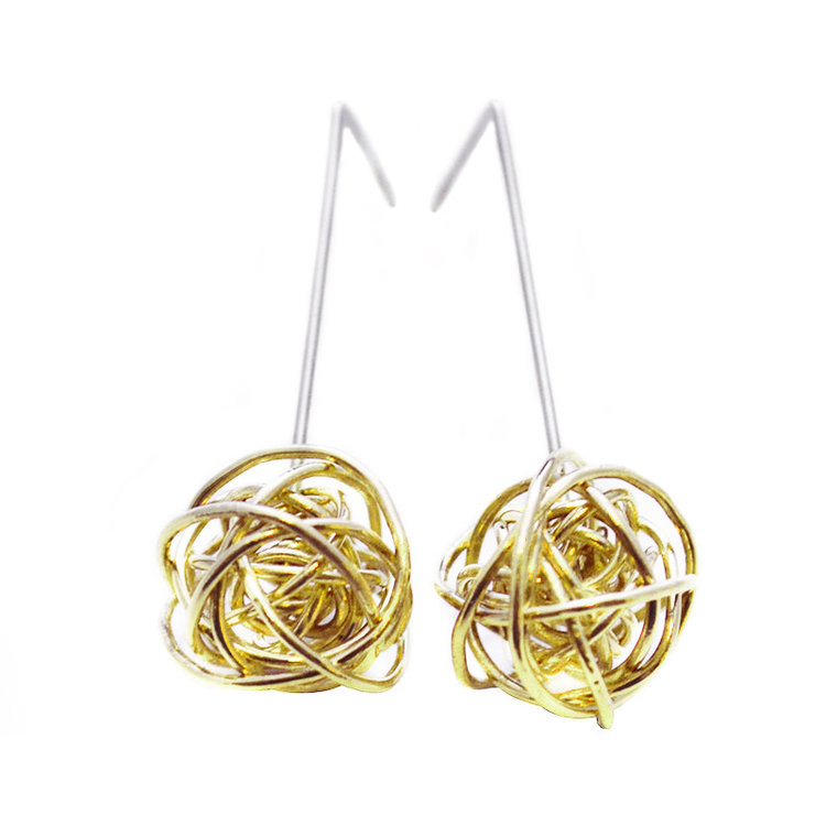 earrings 14k inconceivable drops on 14k white gold ear wires