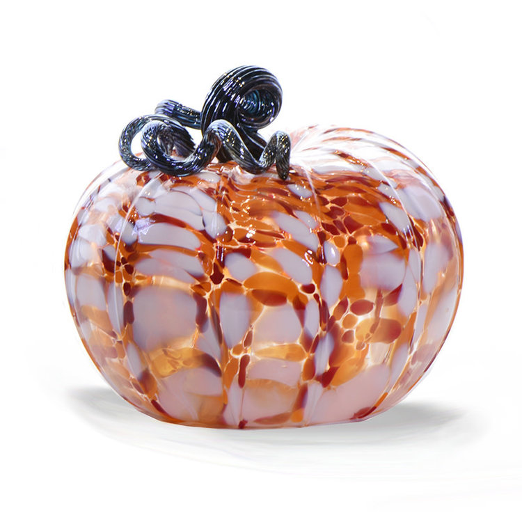 glass pumpkins large handblown glass pumpkin