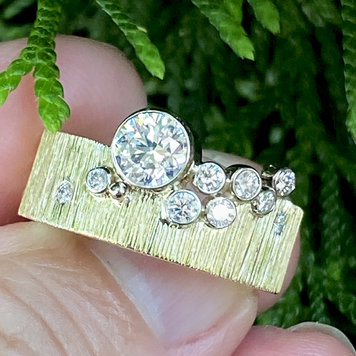 topstack 0.70ct diamond yellow topstack fade