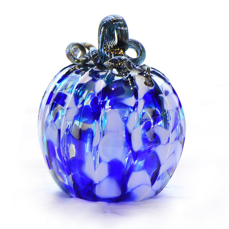 glass pumpkins medium blown glass pumpkin