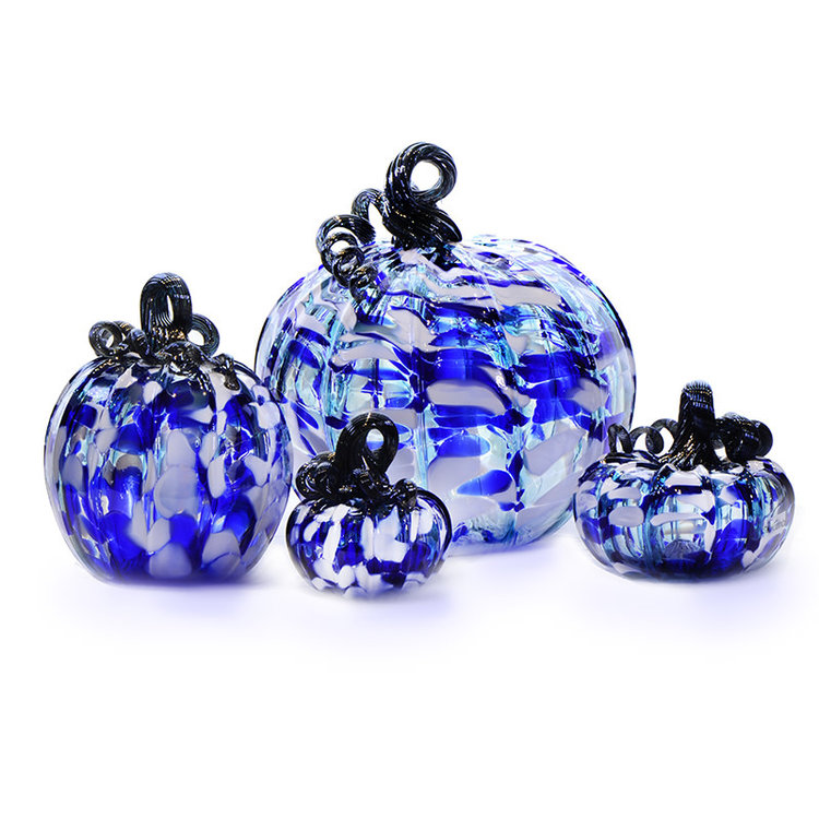 glass pumpkins mini handblown glass pumpkin