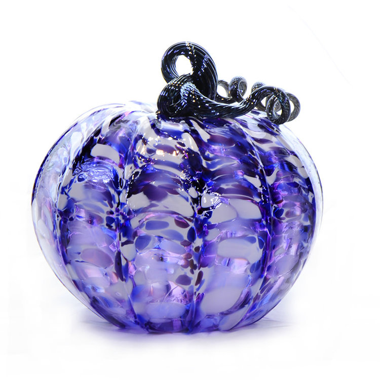 glass pumpkins large handblown glass pumpkin