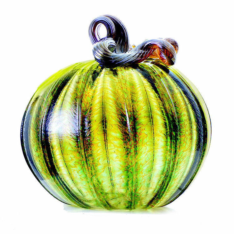 glass pumpkins large handblown glass pumpkin