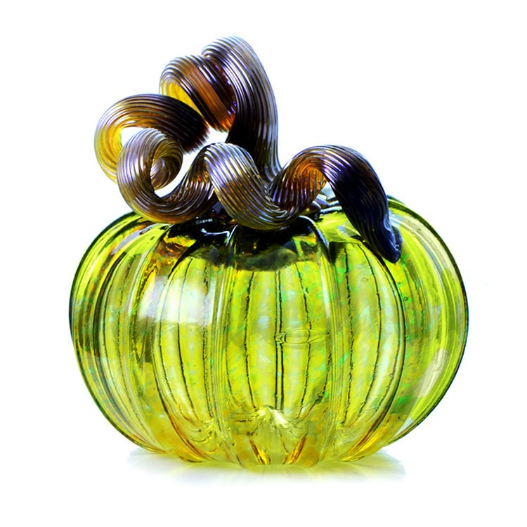 glass pumpkins mini handblown glass pumpkin