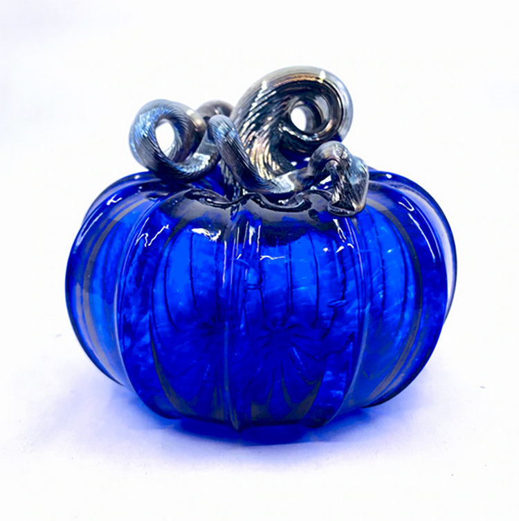 glass pumpkins mini handblown glass pumpkin