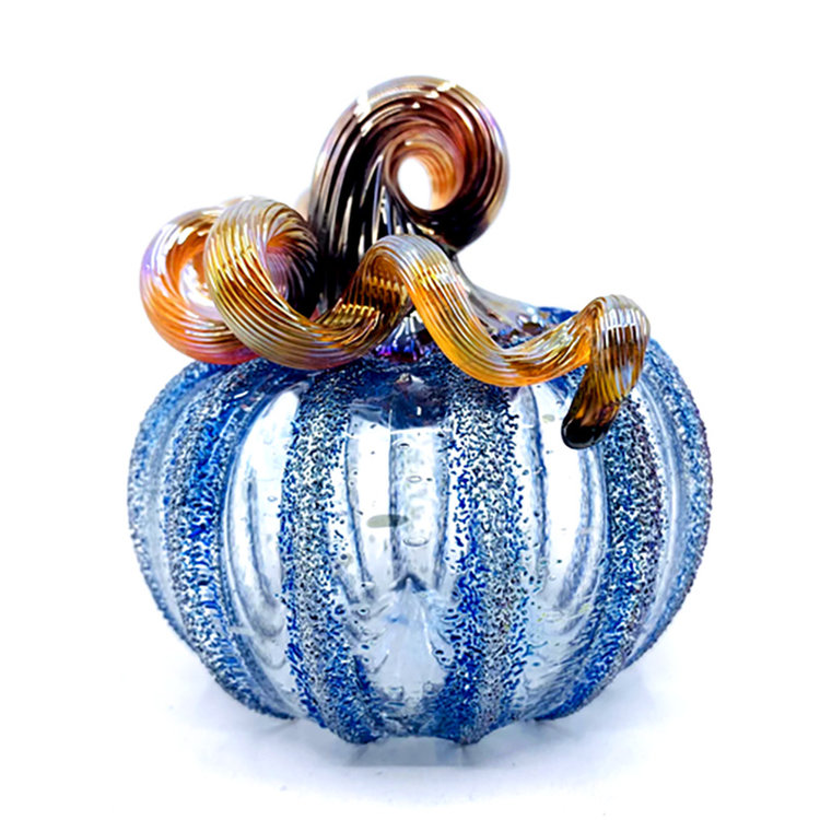 glass pumpkins mini handblown glass pumpkin