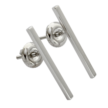 minimal minimal collection bar earrings