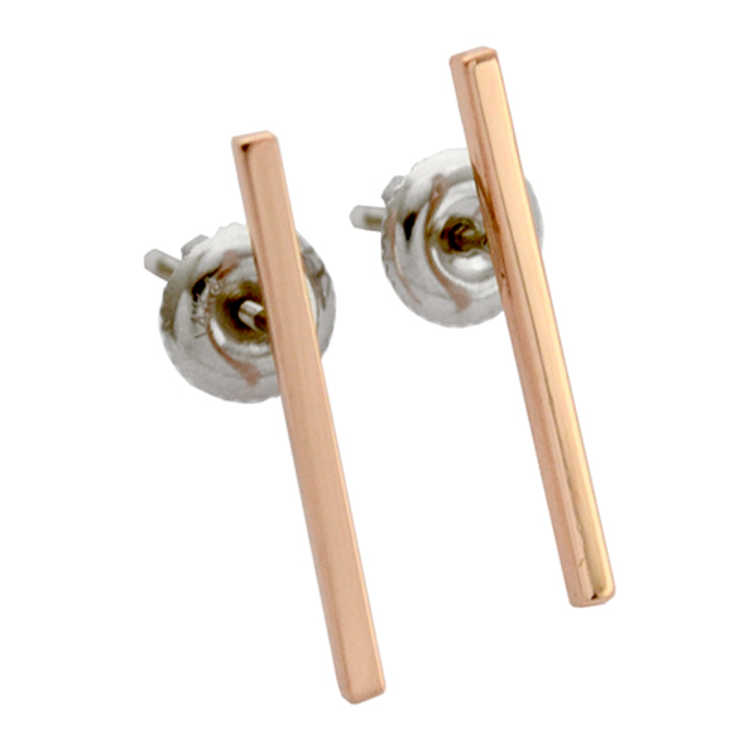 minimal minimal collection bar earrings