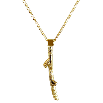 heritage - woods heritage collection 14k branch pendant