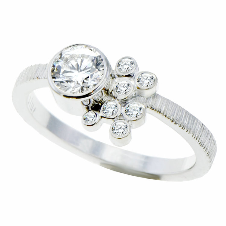 gap 0.50ct round diamond 14k white mini gap